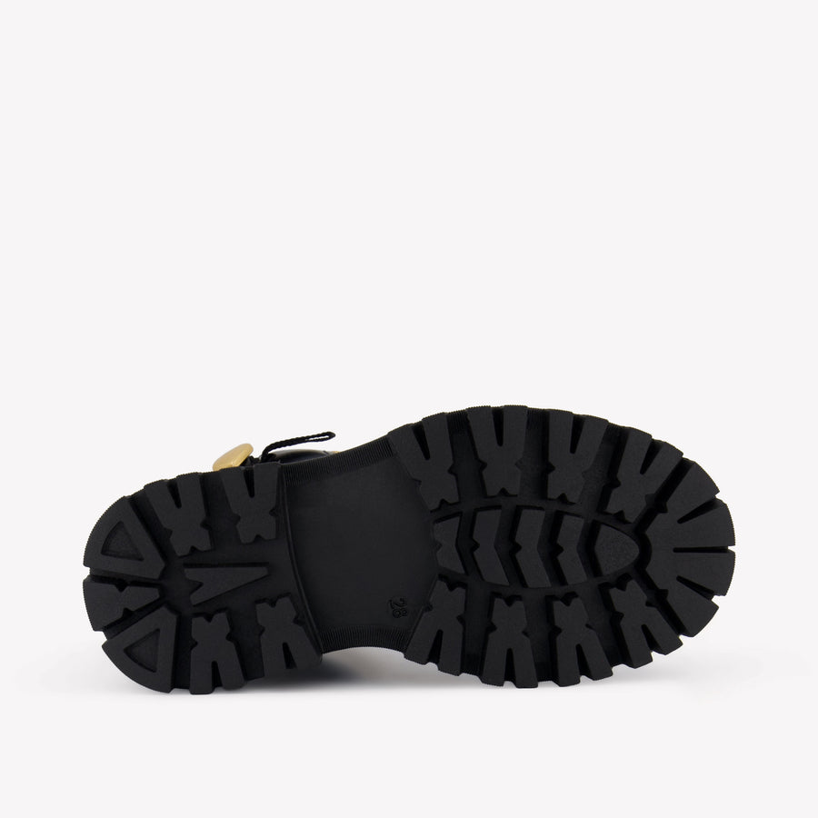 Moschino Meisjes Sneakers In Zwart