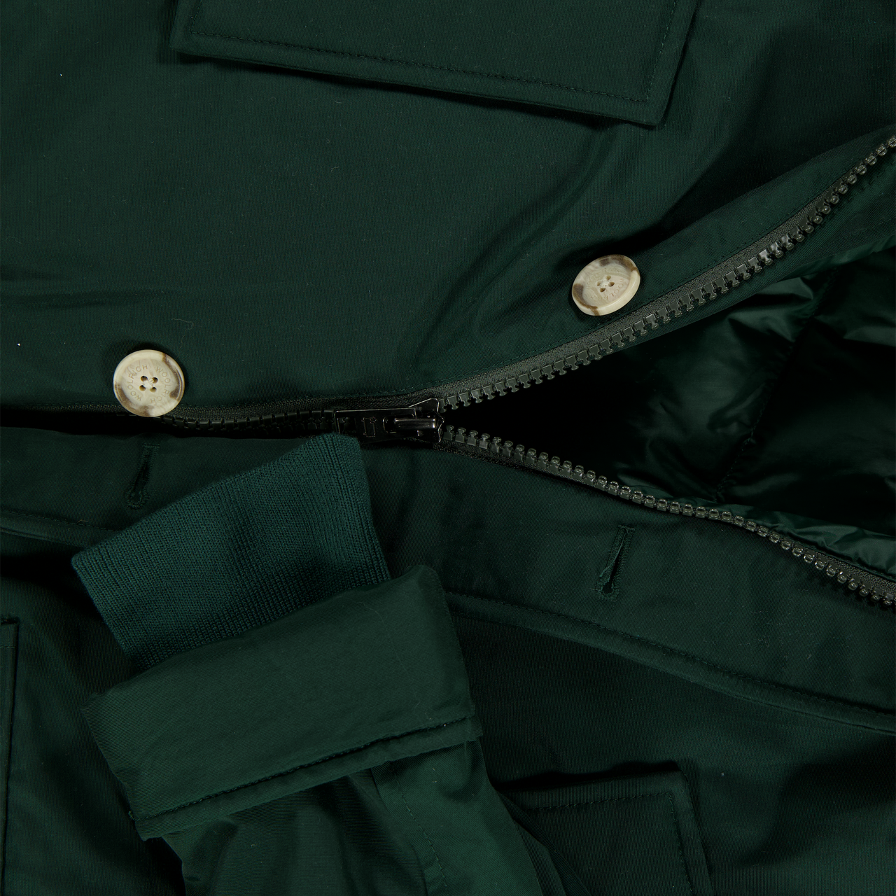 Woolrich Kids Boys Winter Jacket  Dark Green