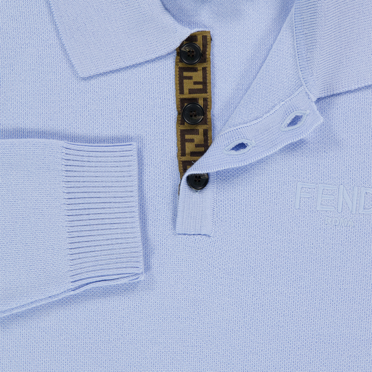 Fendi Kinder Jongens Trui In Licht Blauw
