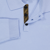 Fendi Kinder Jongens Trui In Licht Blauw