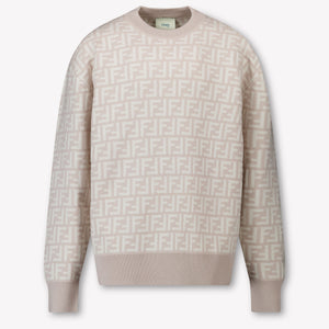 Fendi Kids Unisex Sweater  Gray