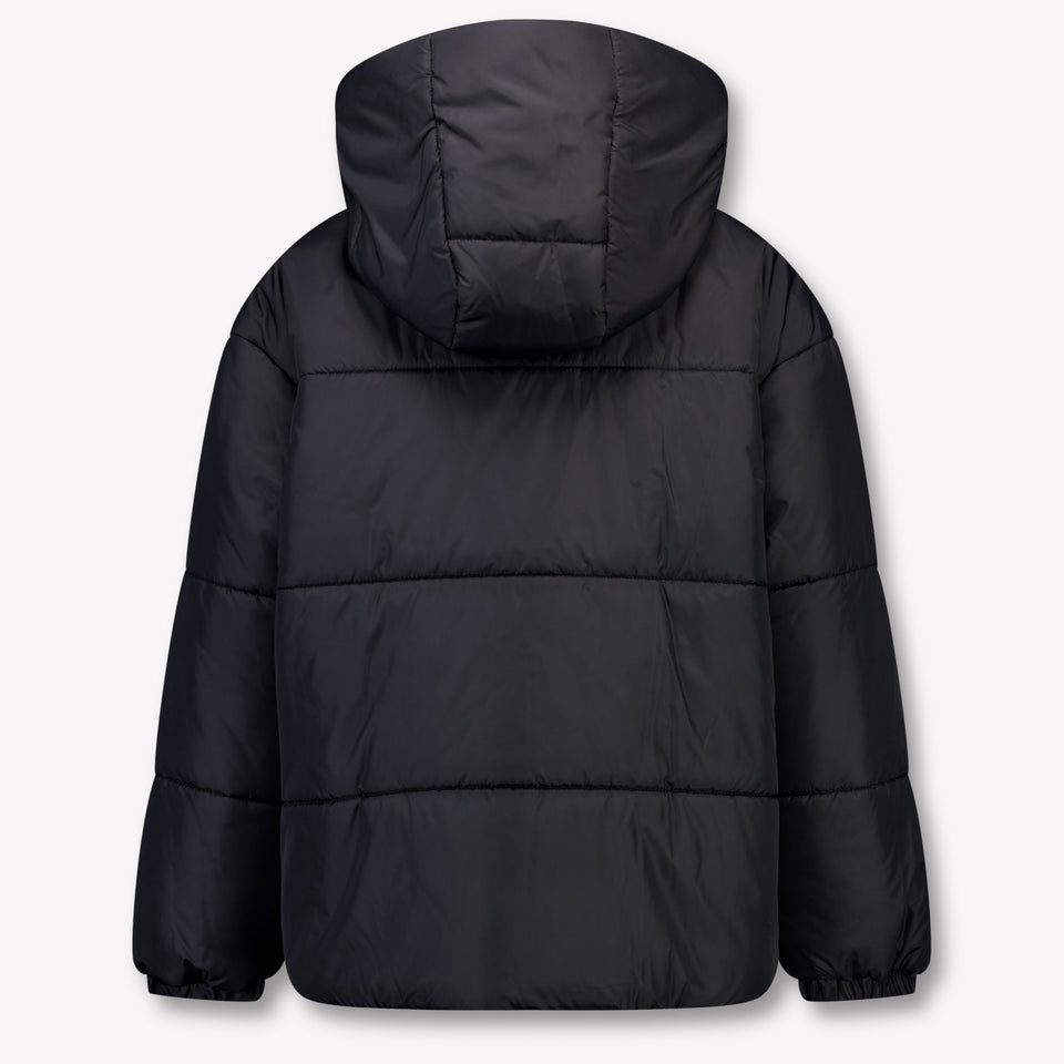 Fendi Kids Unisex Winter Jacket  Black