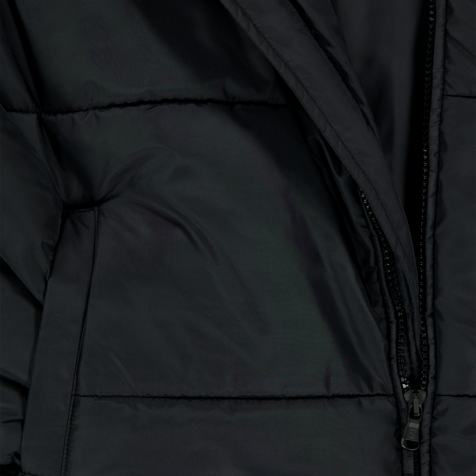 Fendi Kids Unisex Winter Jacket  Black
