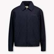 Fendi Kinder Unisex Tussenjas In Navy