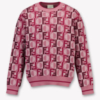 Fendi Kinder Meisjes Trui In Roze