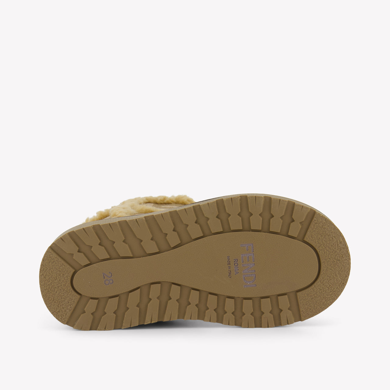 Fendi Unisex Laarzen In Beige