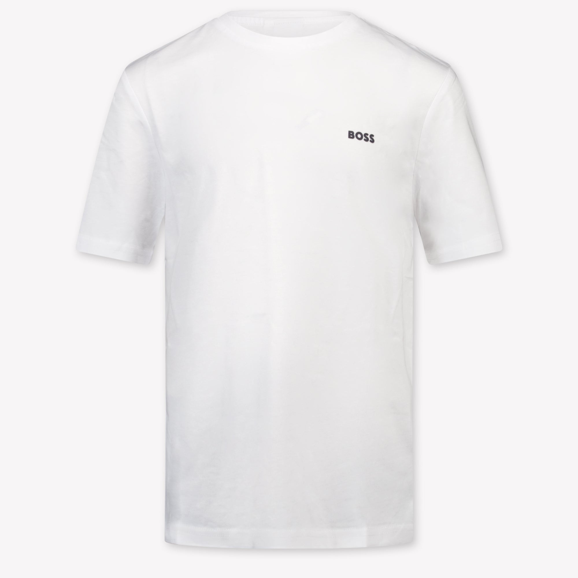 Boss Kinder Jongens T-Shirt In Wit