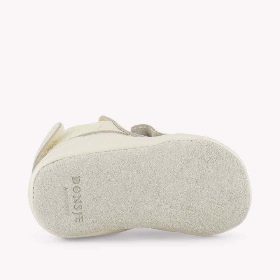 Donsje Amsterdam Cubow Baby Meisjes Schoenen In Zilver