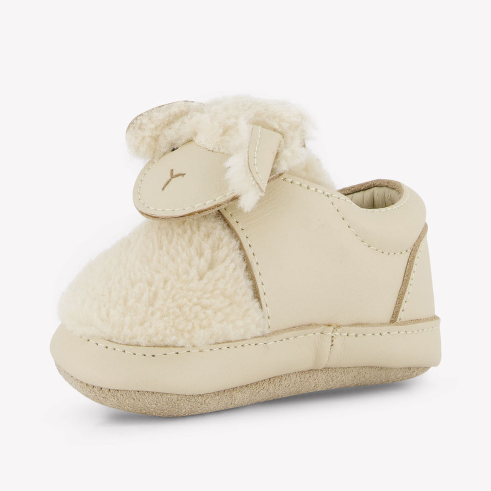Donsje Amsterdam Baby Girls Sneakers Cream