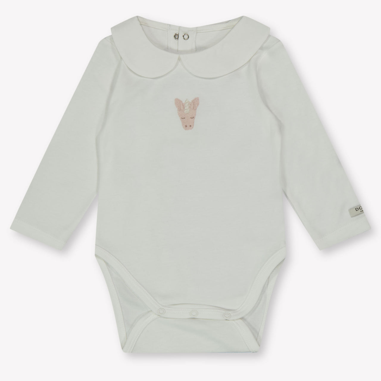 Donsje Amsterdam Unicorn Baby Meisjes Rompertje In Off White