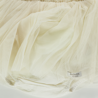 Donsje Amsterdam Rieta Baby Girls Skirt  Offwhite