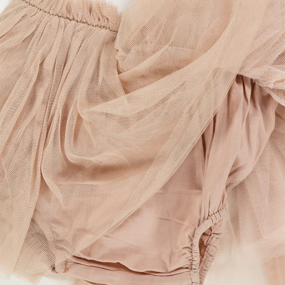 Donsje Amsterdam Rieta Baby Girls Skirt  Old Pink