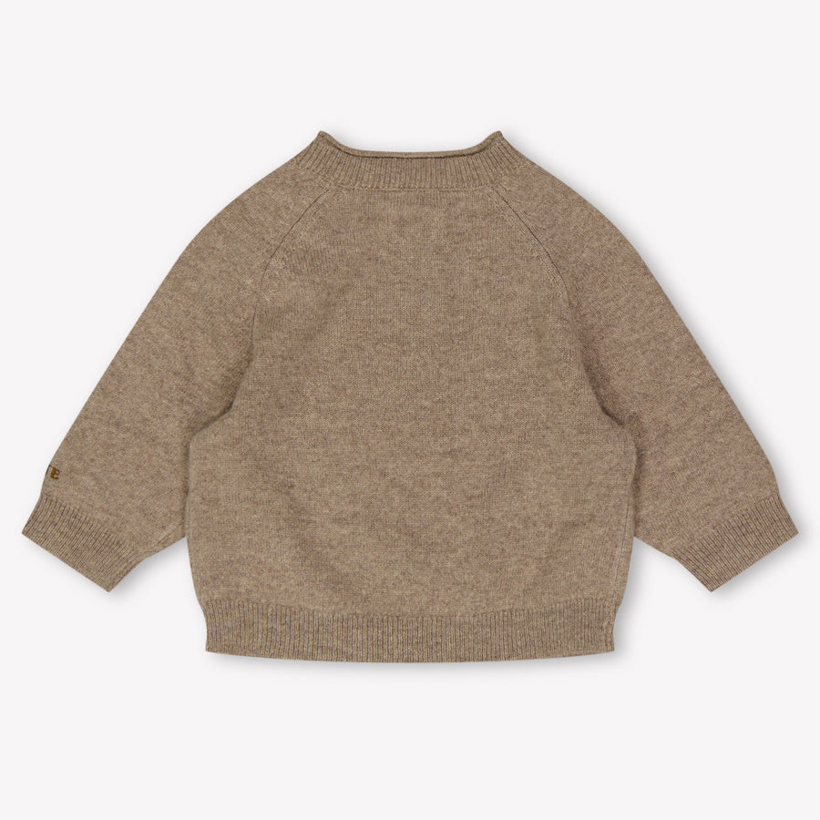 Donsje Amsterdam Collynsd Baby Unisex Trui In Bruin