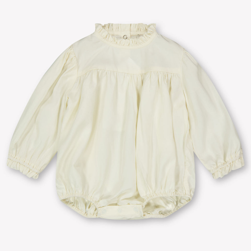 Donsje Amsterdam Baby Girls T-Shirt  Offwhite