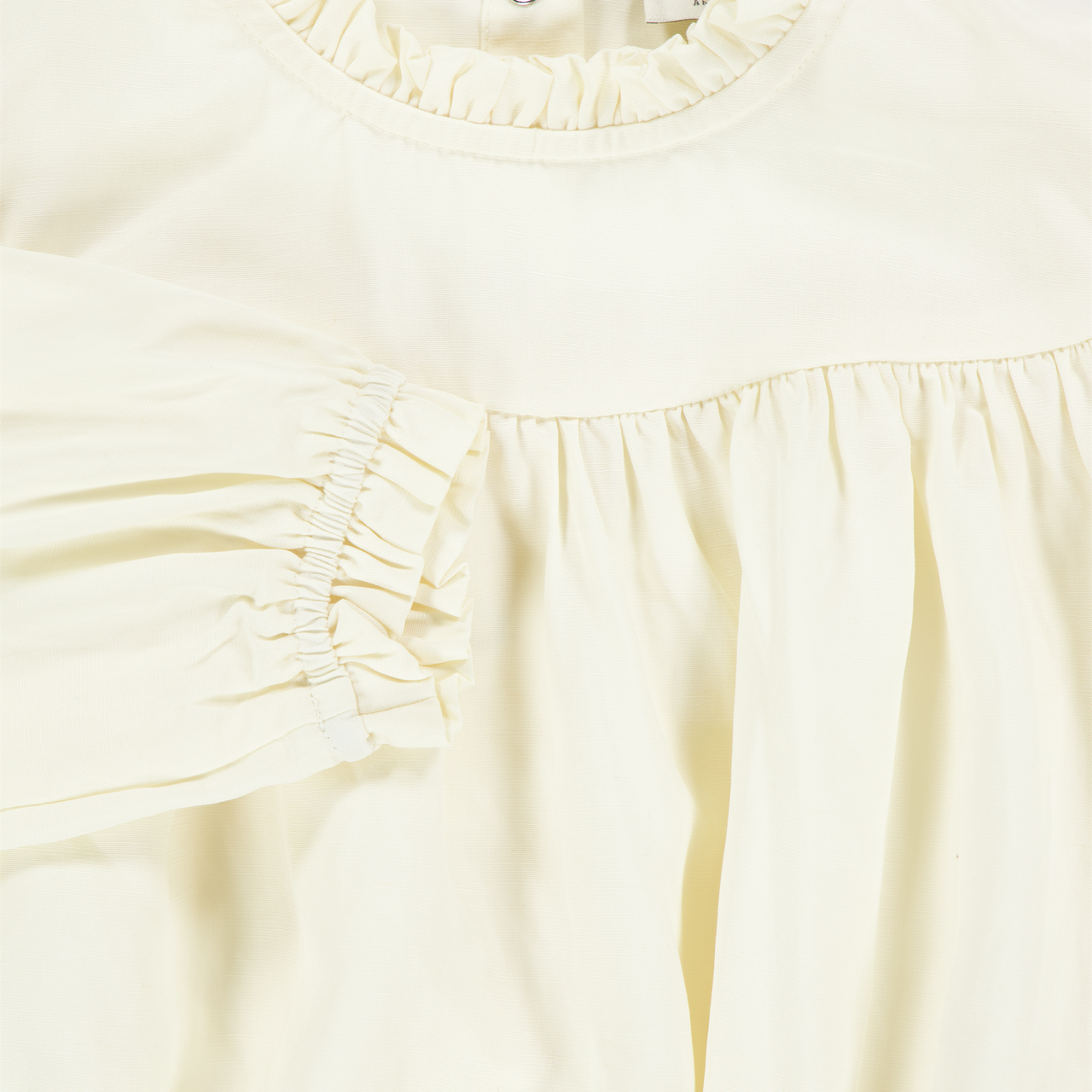 Donsje Amsterdam Baby Meisjes T-Shirt In Off White