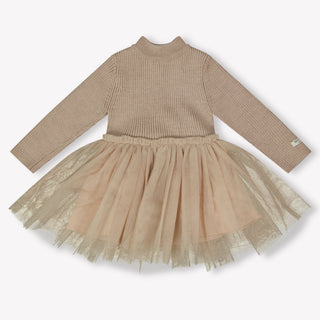 Donsje Amsterdam Lotus Baby Meisjes Jurk In Lila