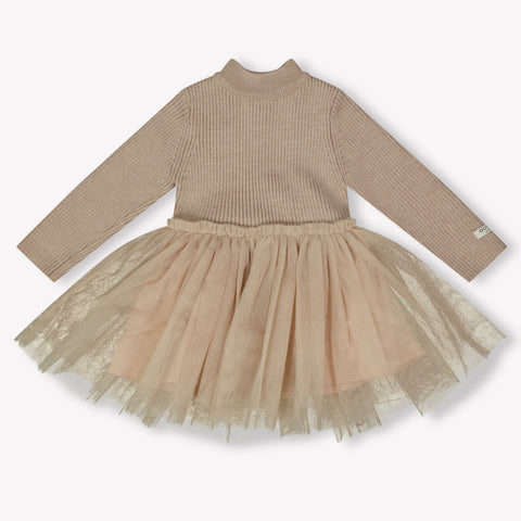 Donsje Amsterdam Lotus Baby Girls Dress  Lilac