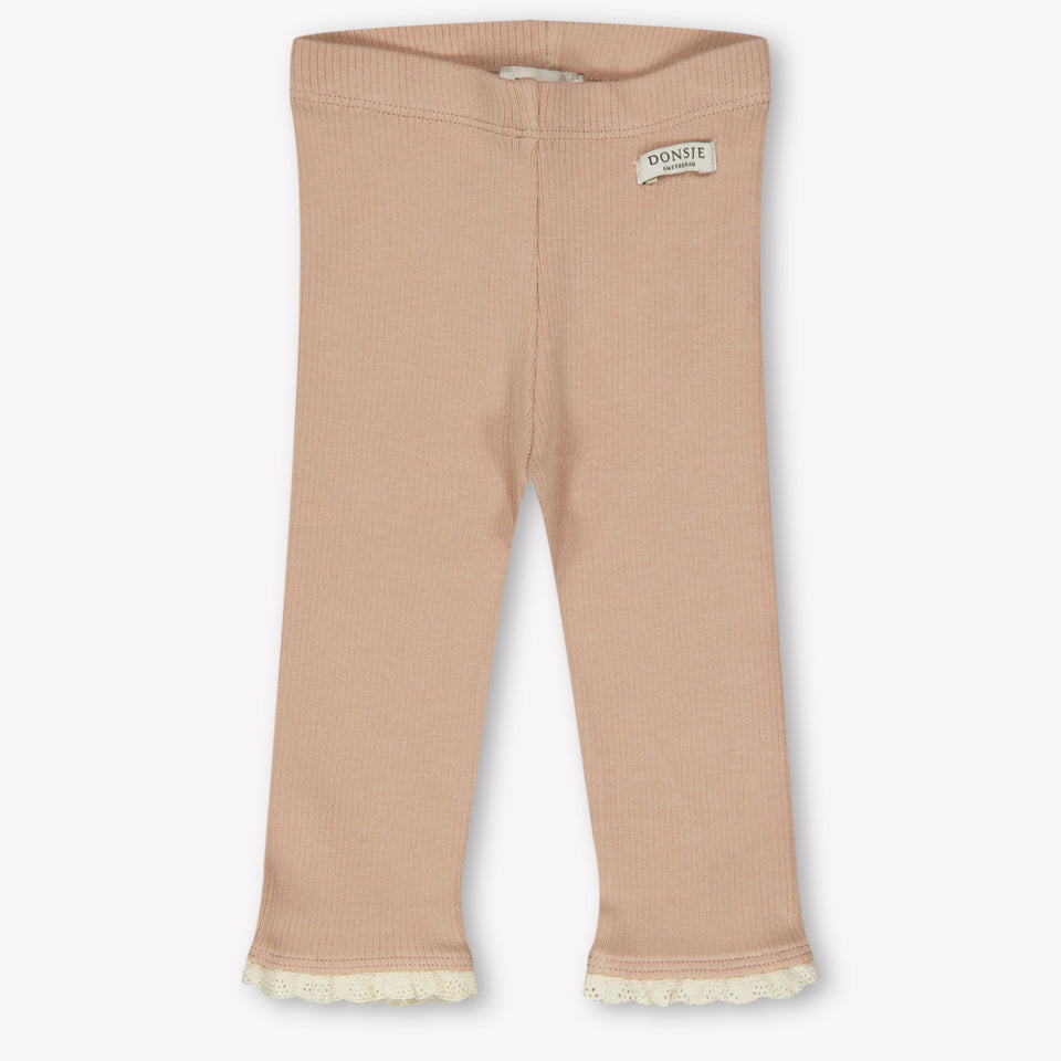 Donsje Amsterdam Affy Baby Meisjes Legging In Oud Roze
