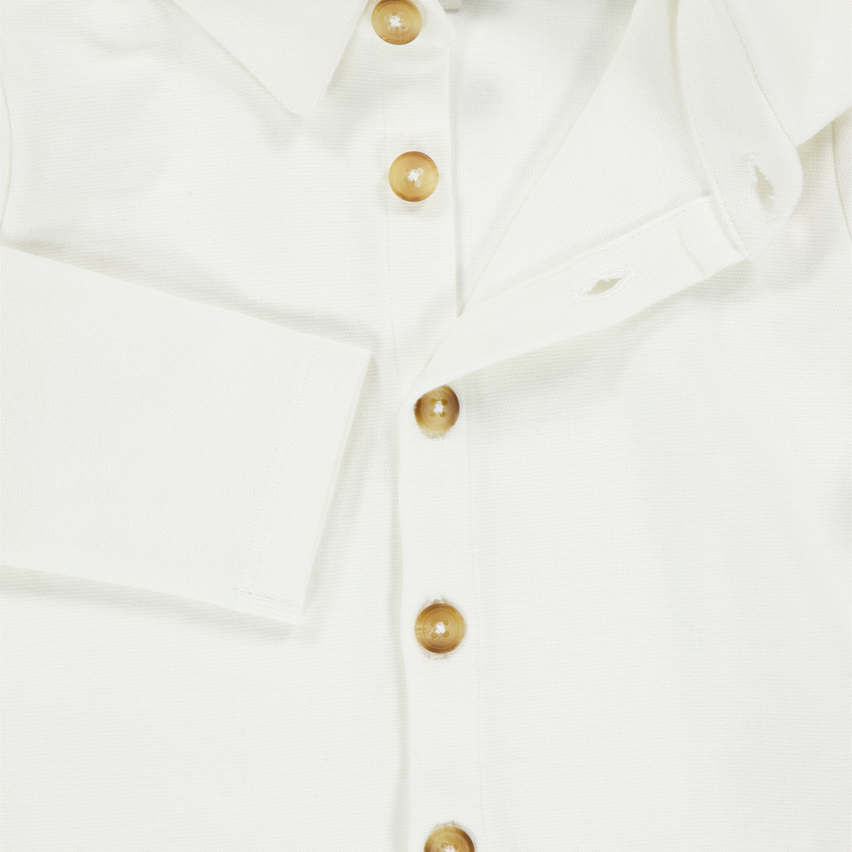 Donsje Amsterdam Baby Boys Blouse  Offwhite