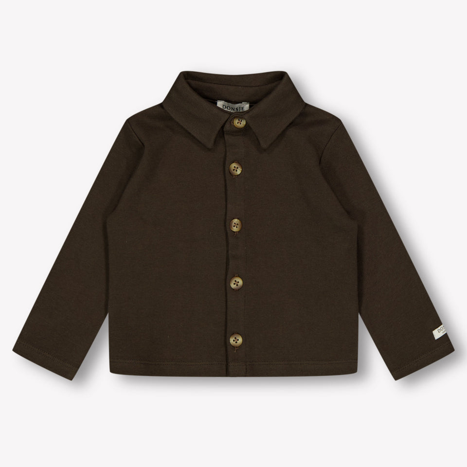 Donsje Amsterdam Baby Boys Blouse  Brown