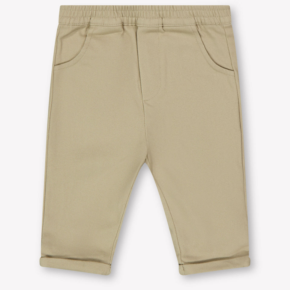 Donsje Amsterdam Baby Jongens Broek In Licht Beige