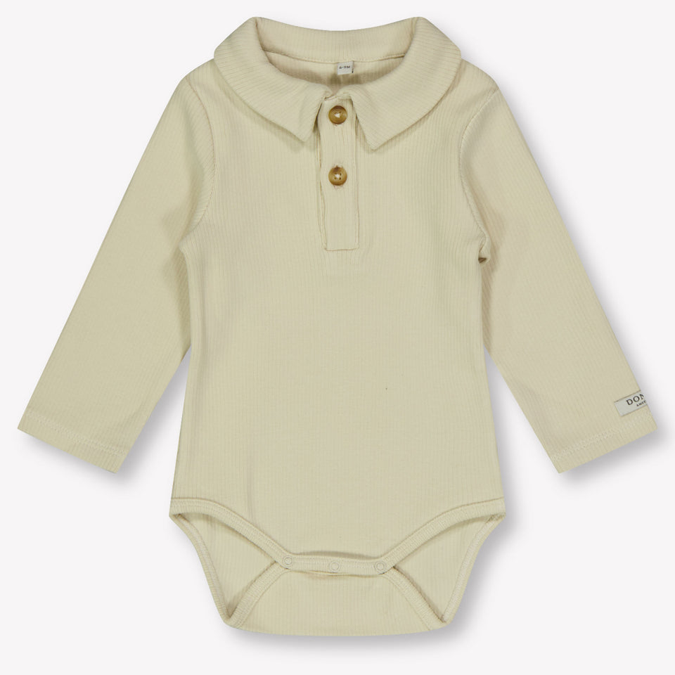 Donsje Amsterdam Paulo Baby Boys Bodper  Light Beige