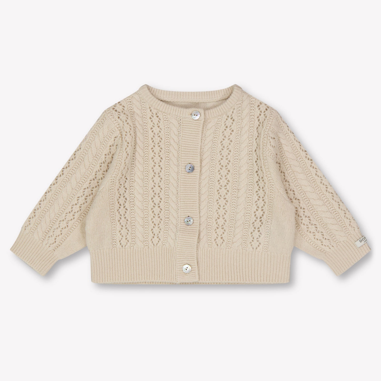 Donsje Amsterdam Danik Baby Girls Vest  Sand