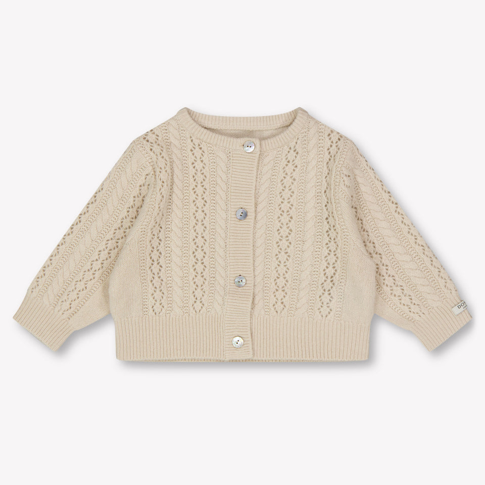 Donsje Amsterdam Danik Baby Girls Vest  Sand