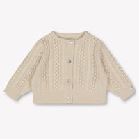 Donsje Amsterdam Danik Baby Meisjes Vest In Zand