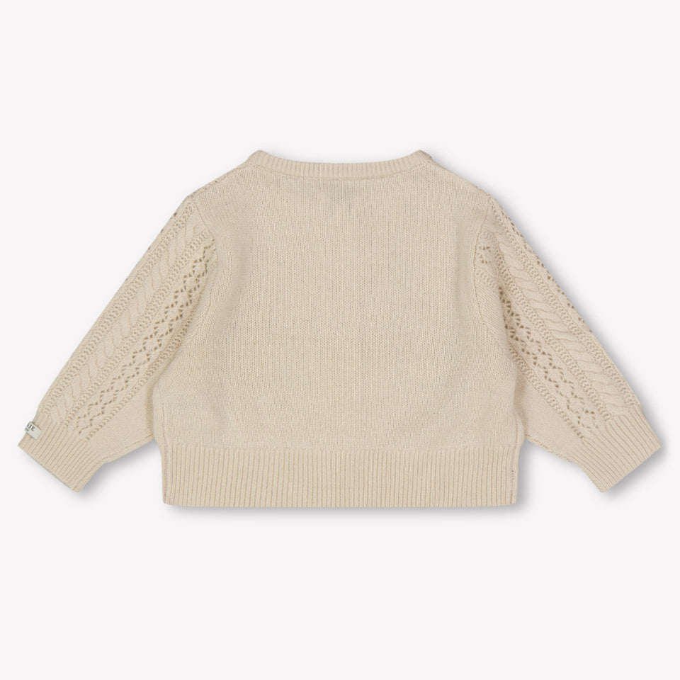 Donsje Amsterdam Danik Baby Girls Vest  Sand