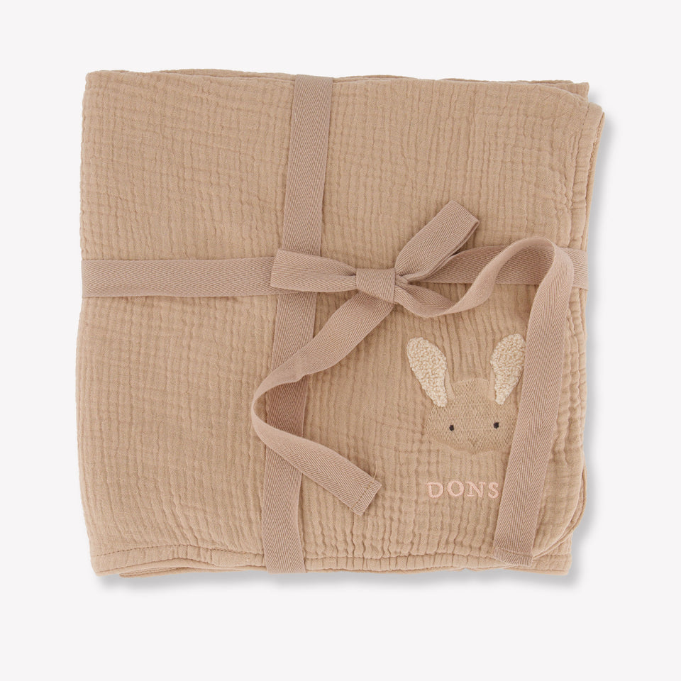 Donsje Amsterdam Fluffy Bunny Baby Girls Accessory  Old Pink