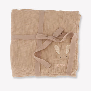 Donsje Amsterdam Fluffy Bunny Baby Meisjes Accessoire In Oud Roze