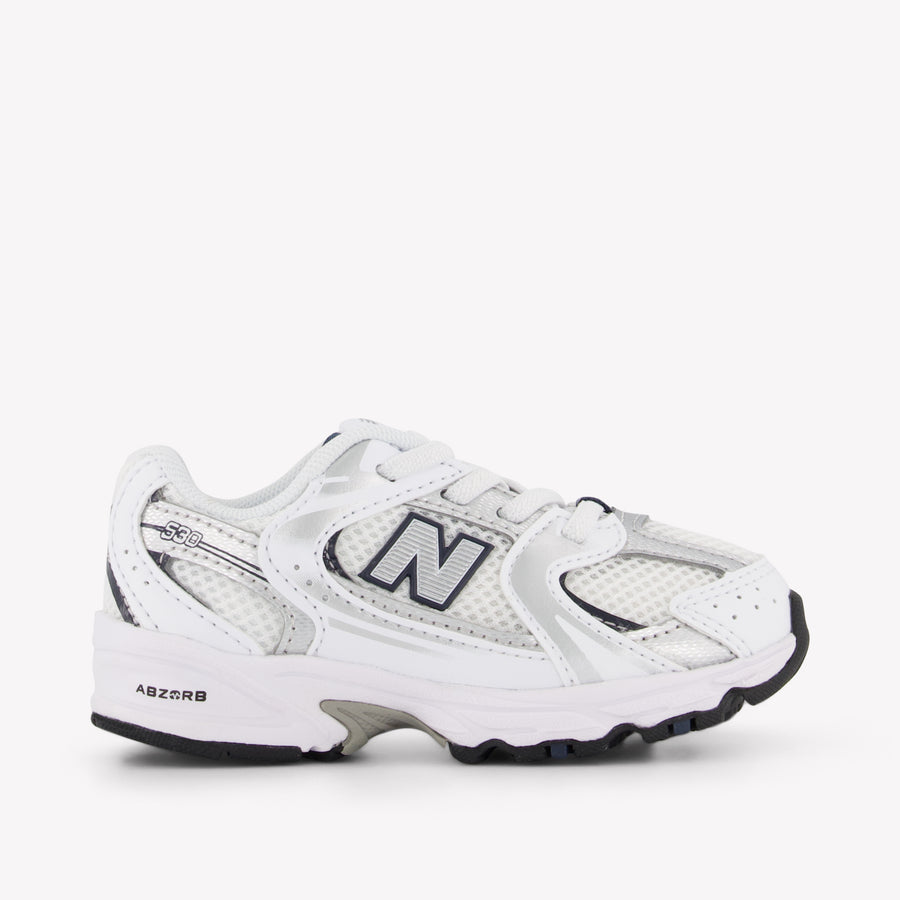 New Balance IZ530 Unisex Kids Sneakers in White