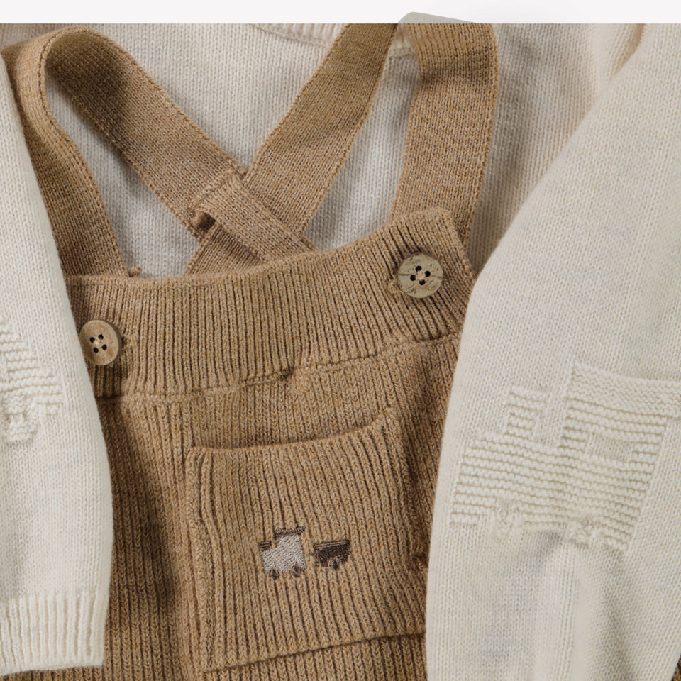 Mayoral Baby Boys Set  Camel