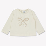 Mayoral Baby Meisjes T-Shirt In Wit