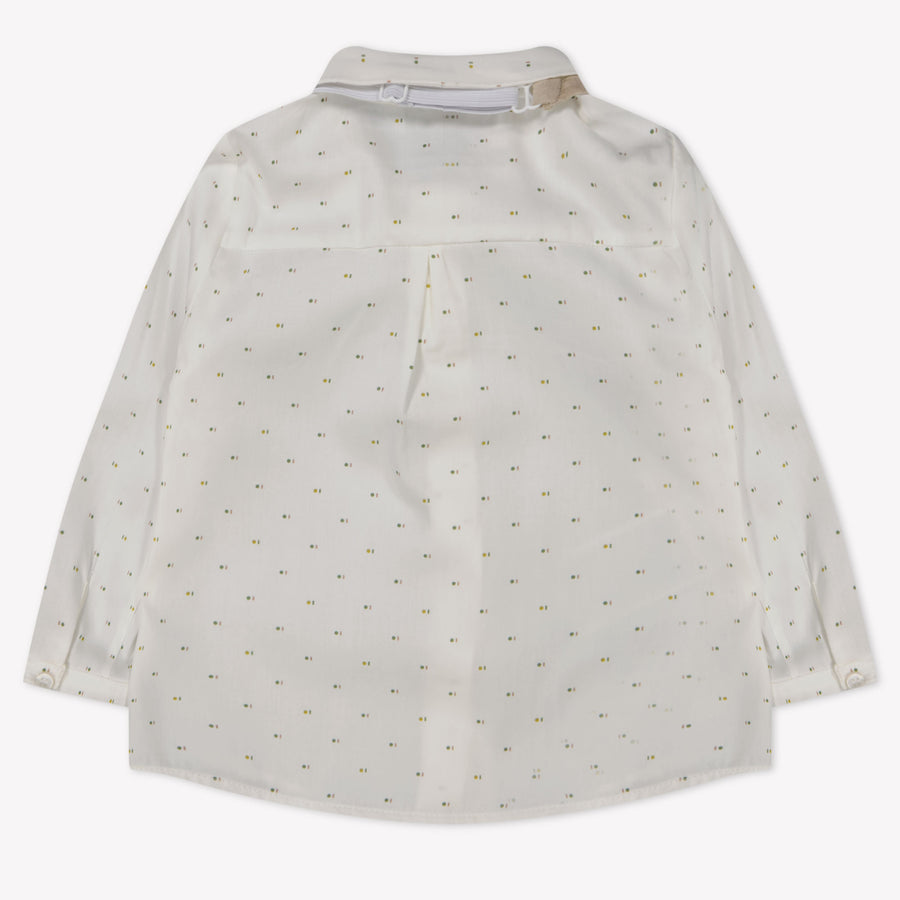 Mayoral Baby Jongens T-Shirt In Off White
