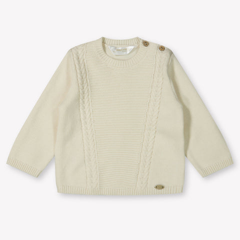 Mayoral Baby Boys Sweater  Light Beige