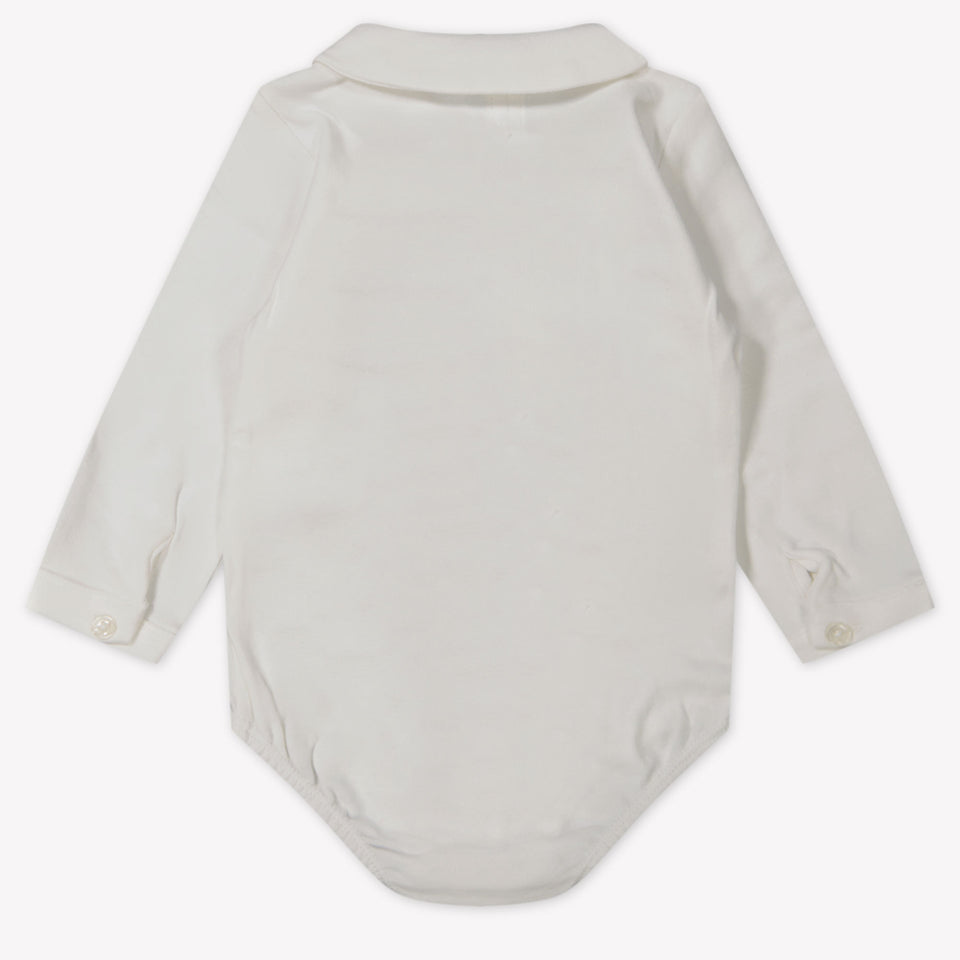 Mayoral Baby Jongens Rompertje In Off White