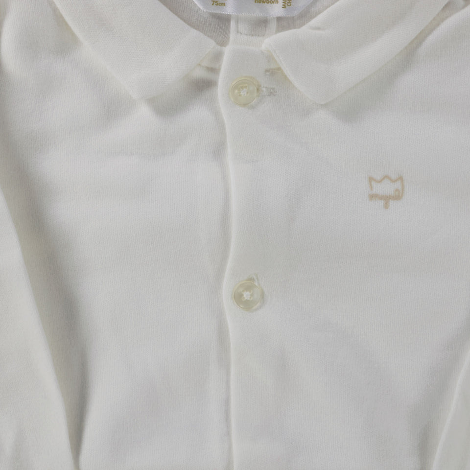 Mayoral Baby Jongens Rompertje In Off White