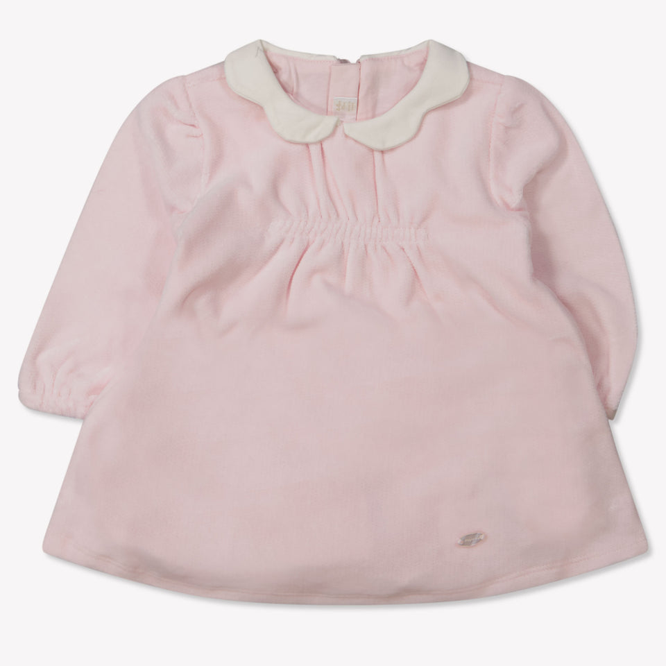 Mayoral Baby Meisjes Jurk In Licht Roze