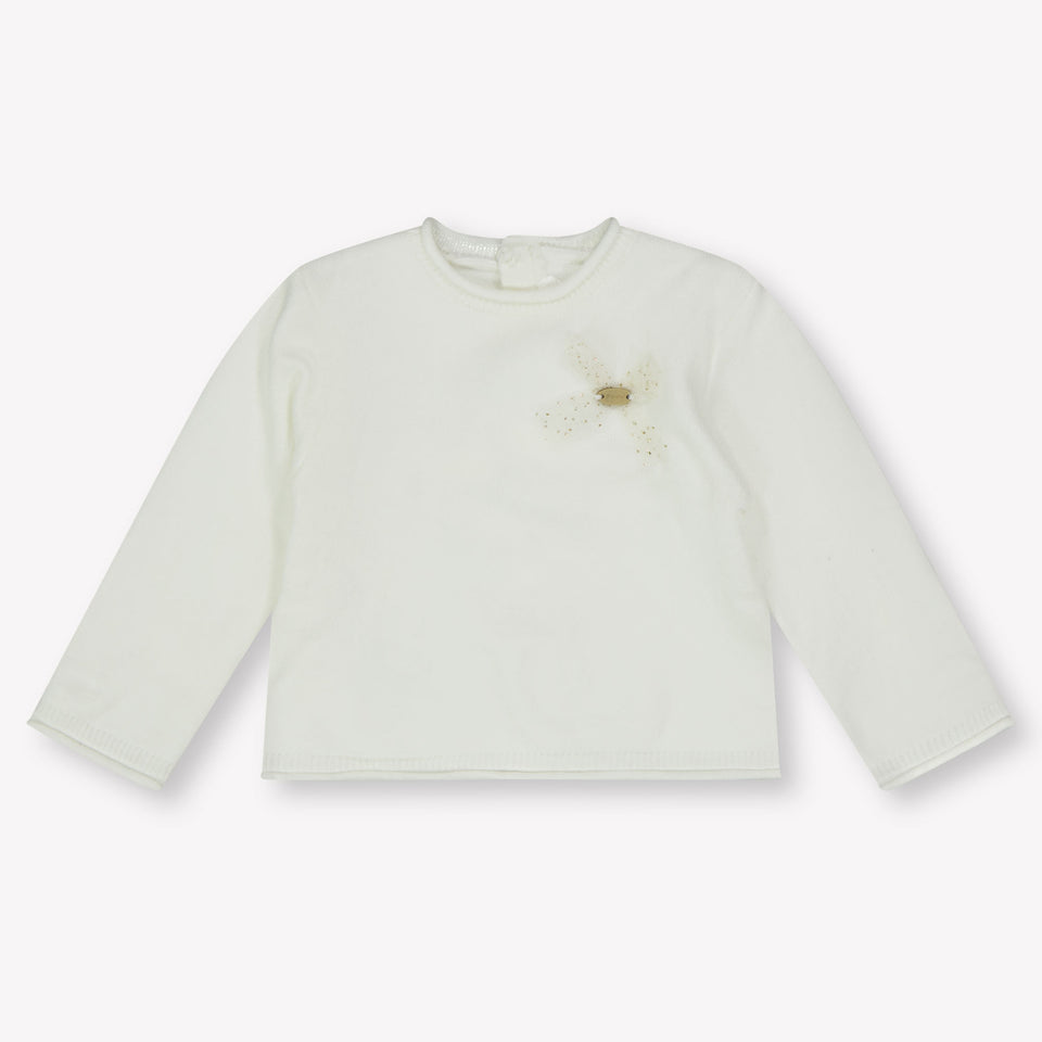 Mayoral Baby Girls Dress  Offwhite