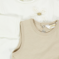 Mayoral Baby Meisjes Jurk In Off White