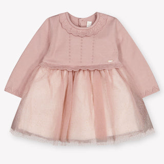 Mayoral Baby Girls Dress  Light Pink