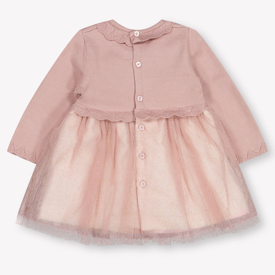 Mayoral Baby Girls Dress  Light Pink