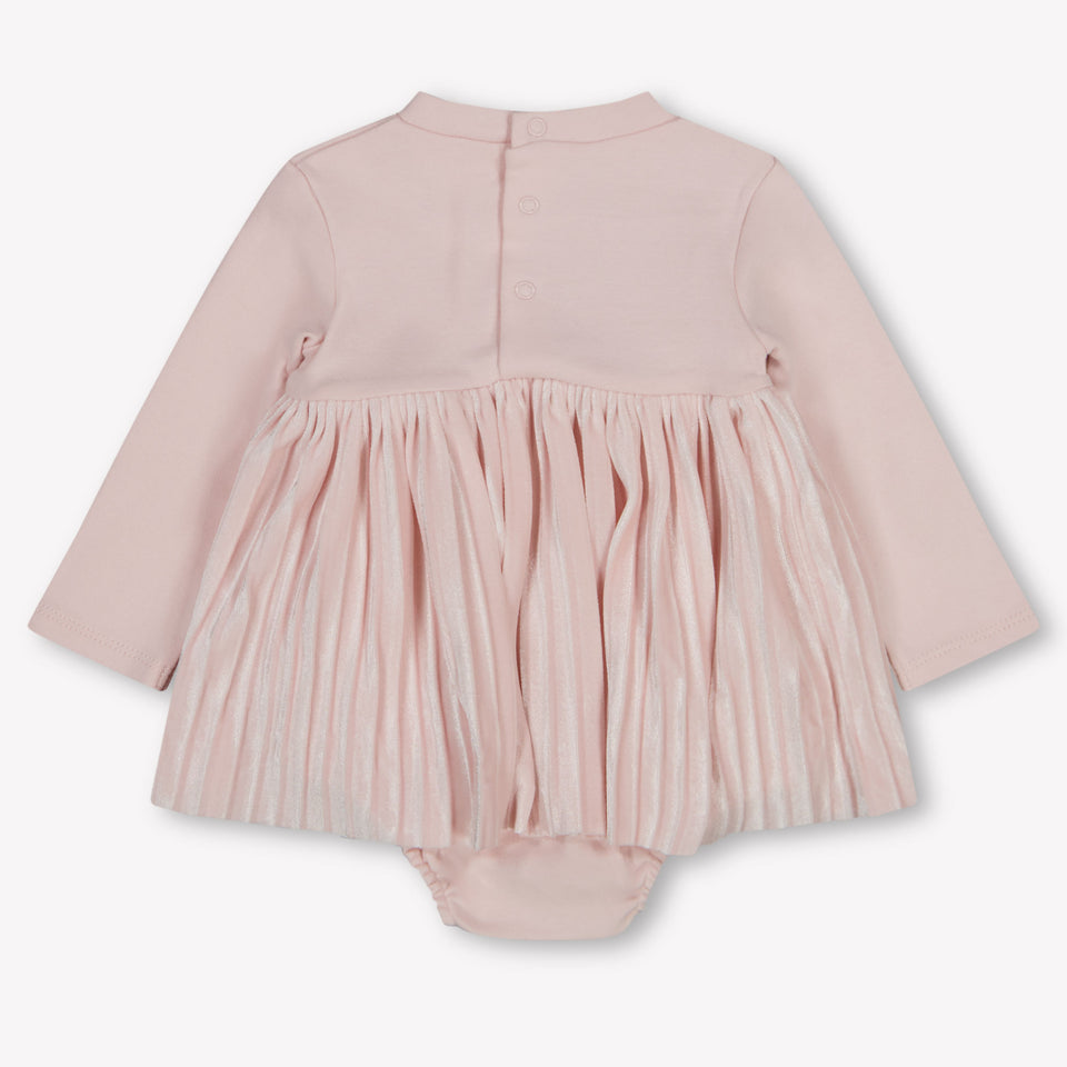 Mayoral Baby Meisjes Jurk In Licht Roze