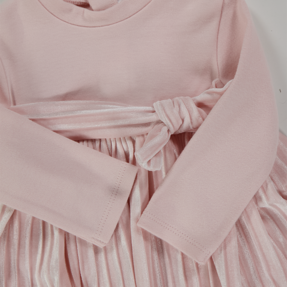 Mayoral Baby Meisjes Jurk In Licht Roze