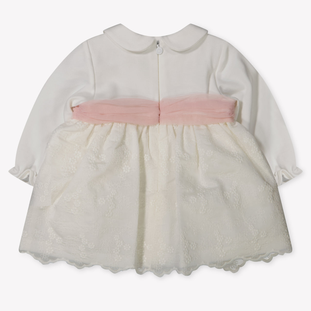 Mayoral Baby Meisjes Jurk In Off White