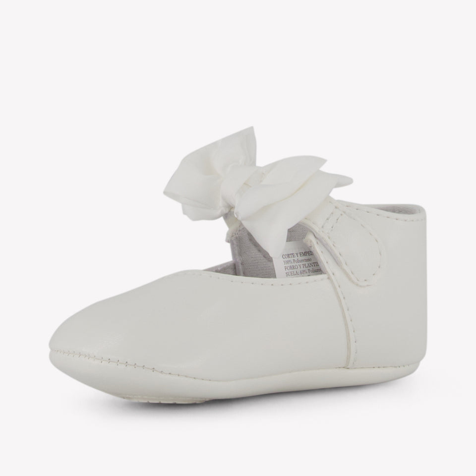 Mayoral Baby Meisjes Schoenen In Off White