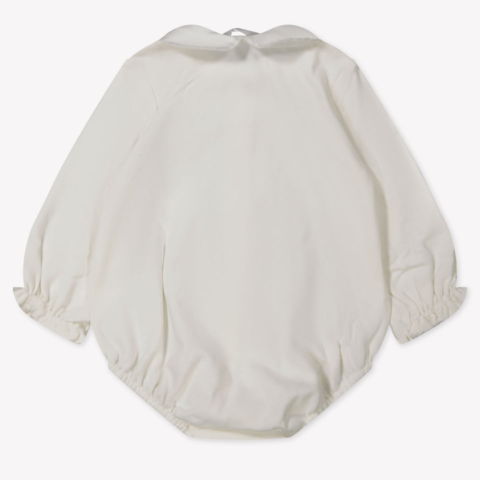 Mayoral Baby Meisjes Rompertje In Off White