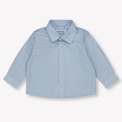 Mayoral Baby Boys Blouse  Light Blue